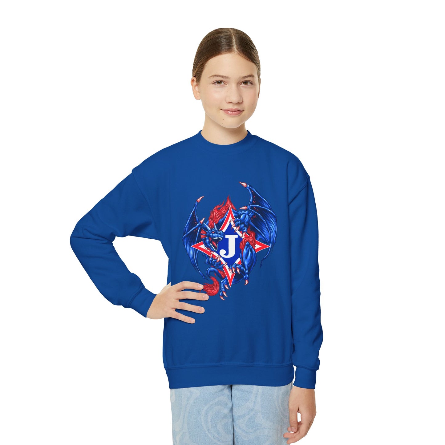 Exclusive Dragon J Youth Crewneck Sweatshirt
