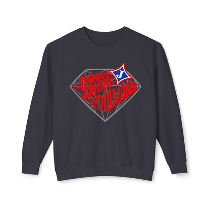 Shine Bright Like A Diamond Sweatshirt (Comfort Colors)