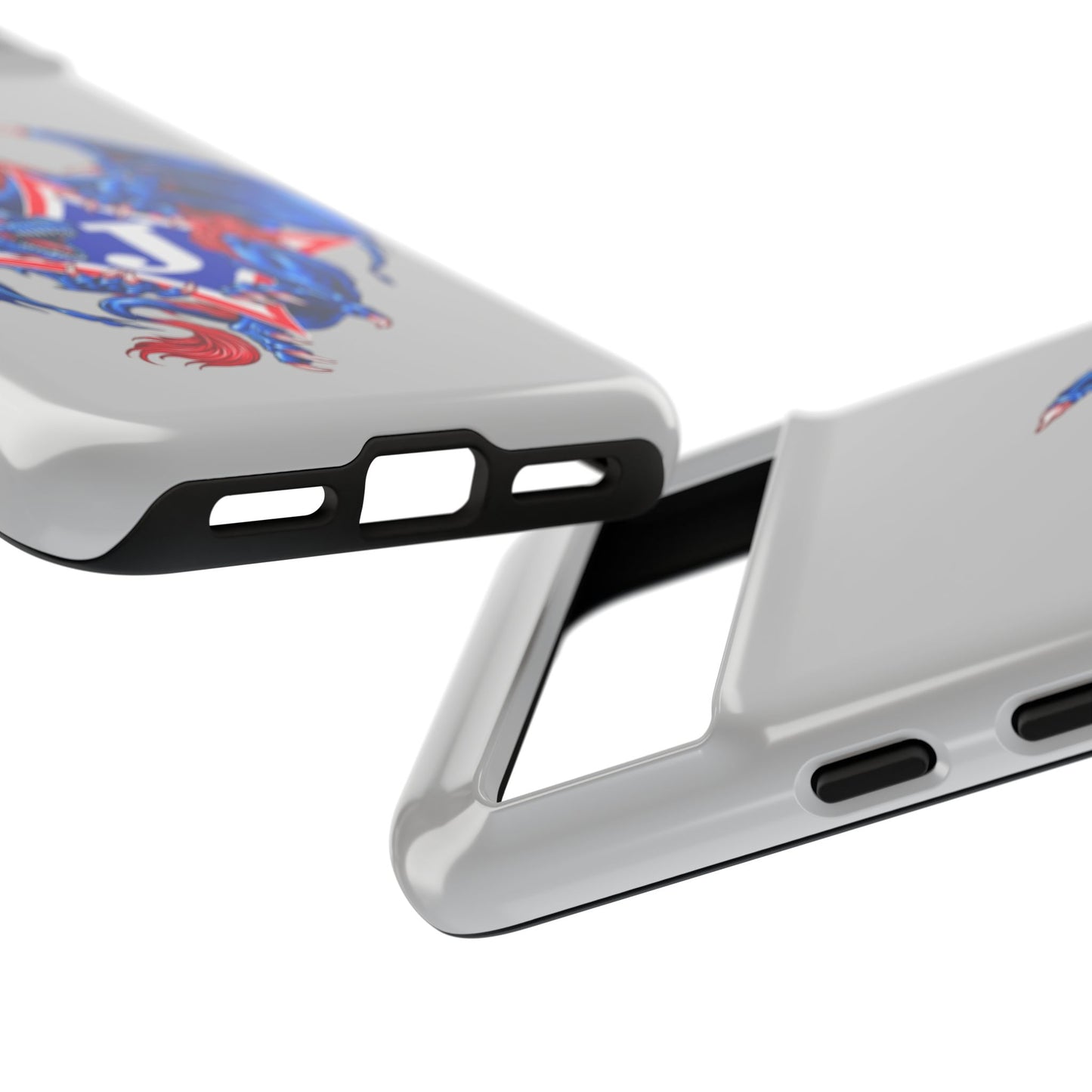 Exclusive Dragon J Personalized Tough Phone Case (Add Your Name)