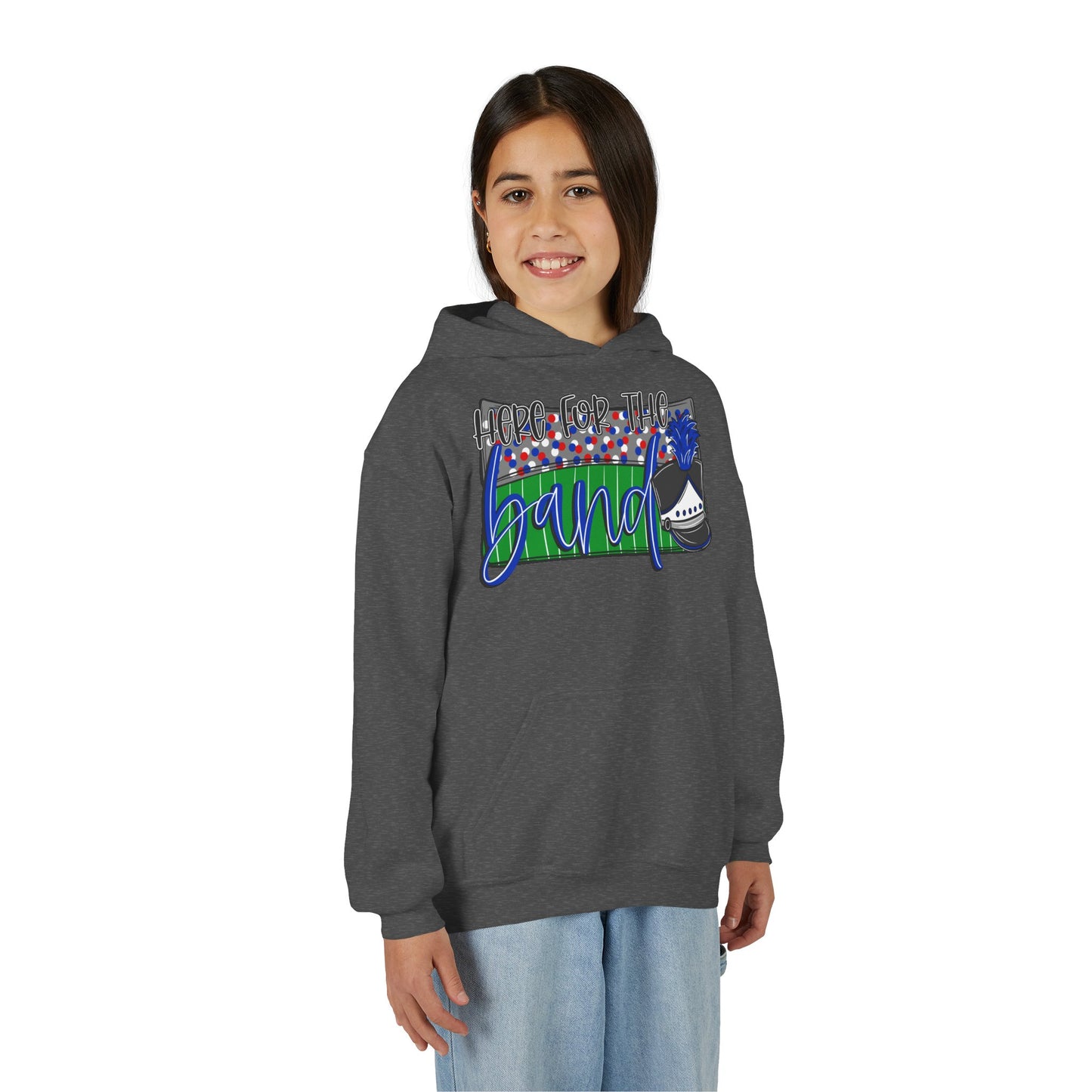 Here For The Band Youth Hoodie