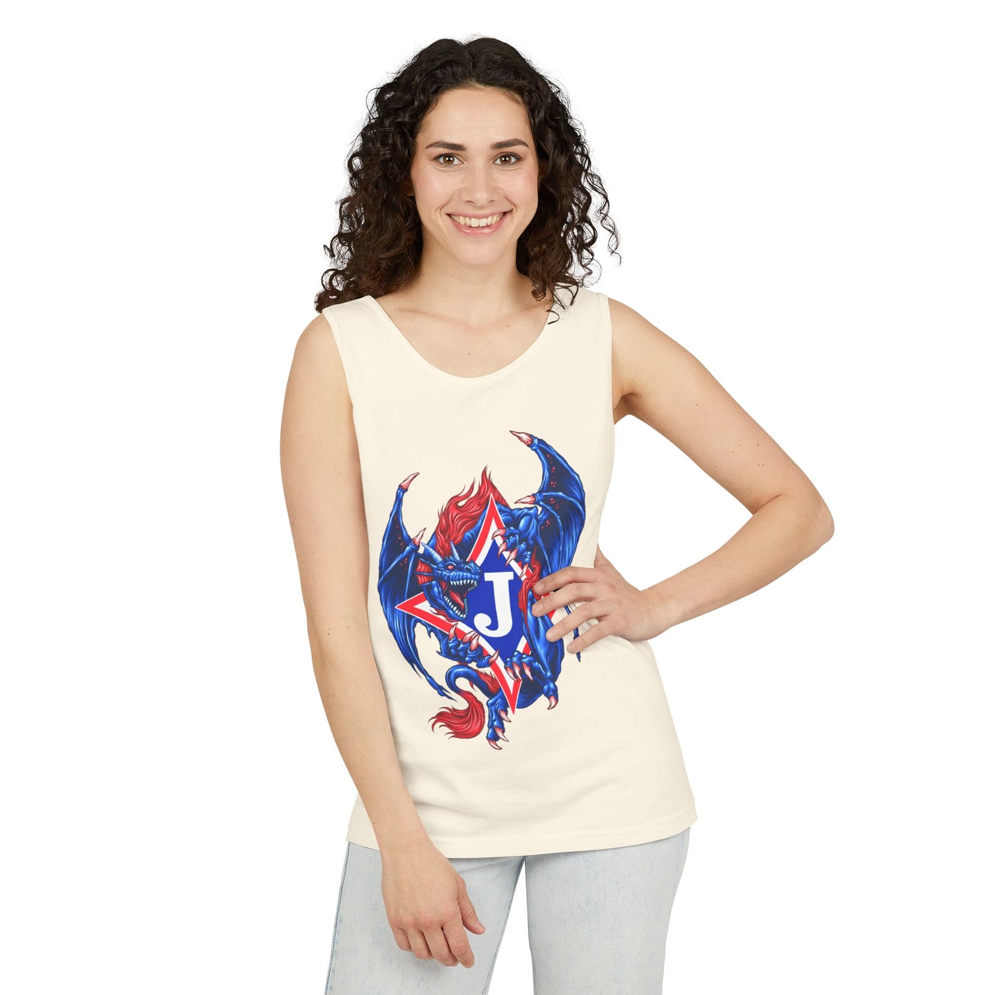 Exclusive Dragon J UnisexTank Top (Comfort Colors)