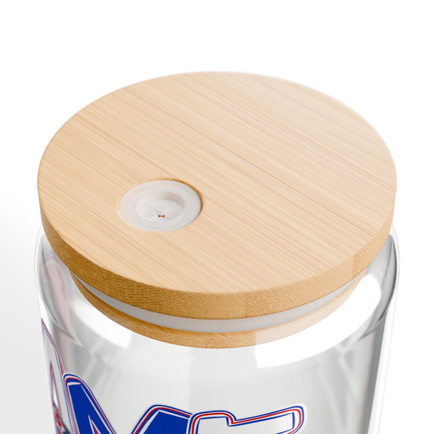 Game Day Dragons Sipper Glass — 16oz Reusable Tumbler with Bamboo Lid