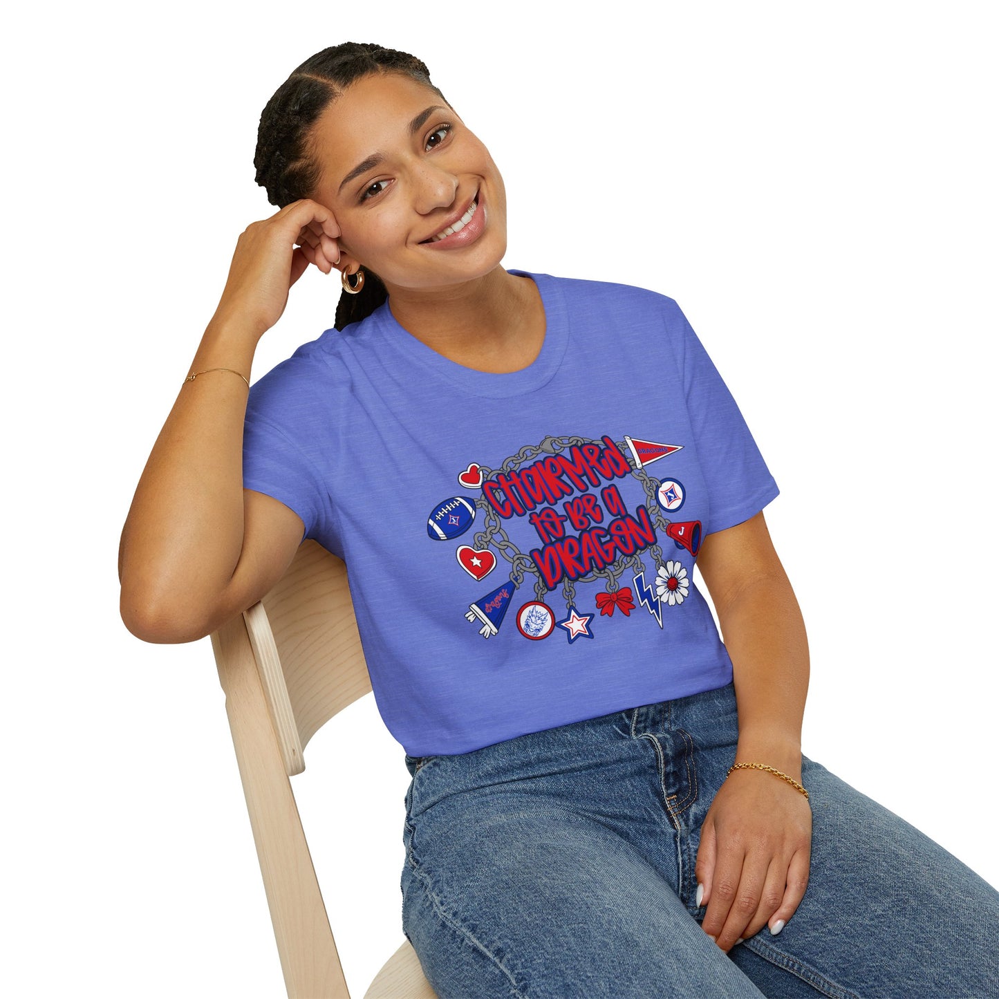 Charmed To Be A Dragon Short Sleeve Tee (Gildan)
