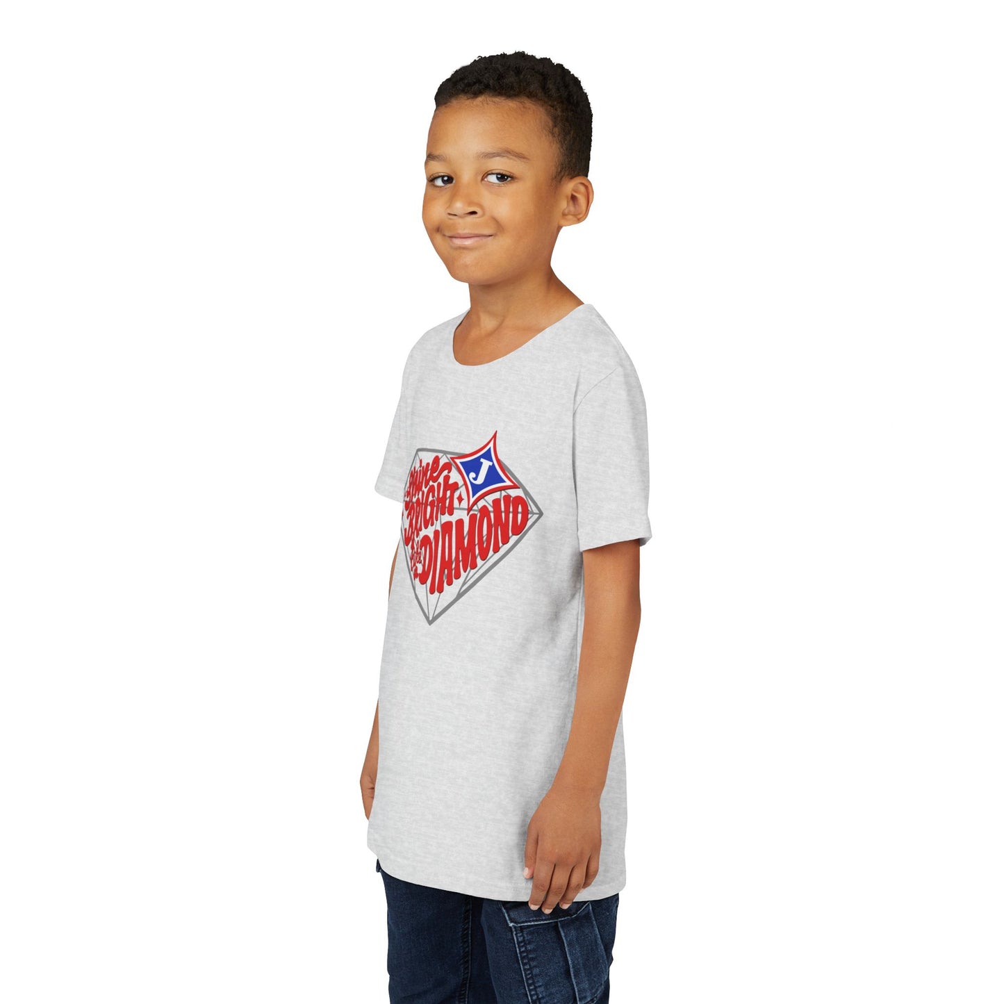 Shine Bright Like A Diamond Youth Short Sleeve Tee