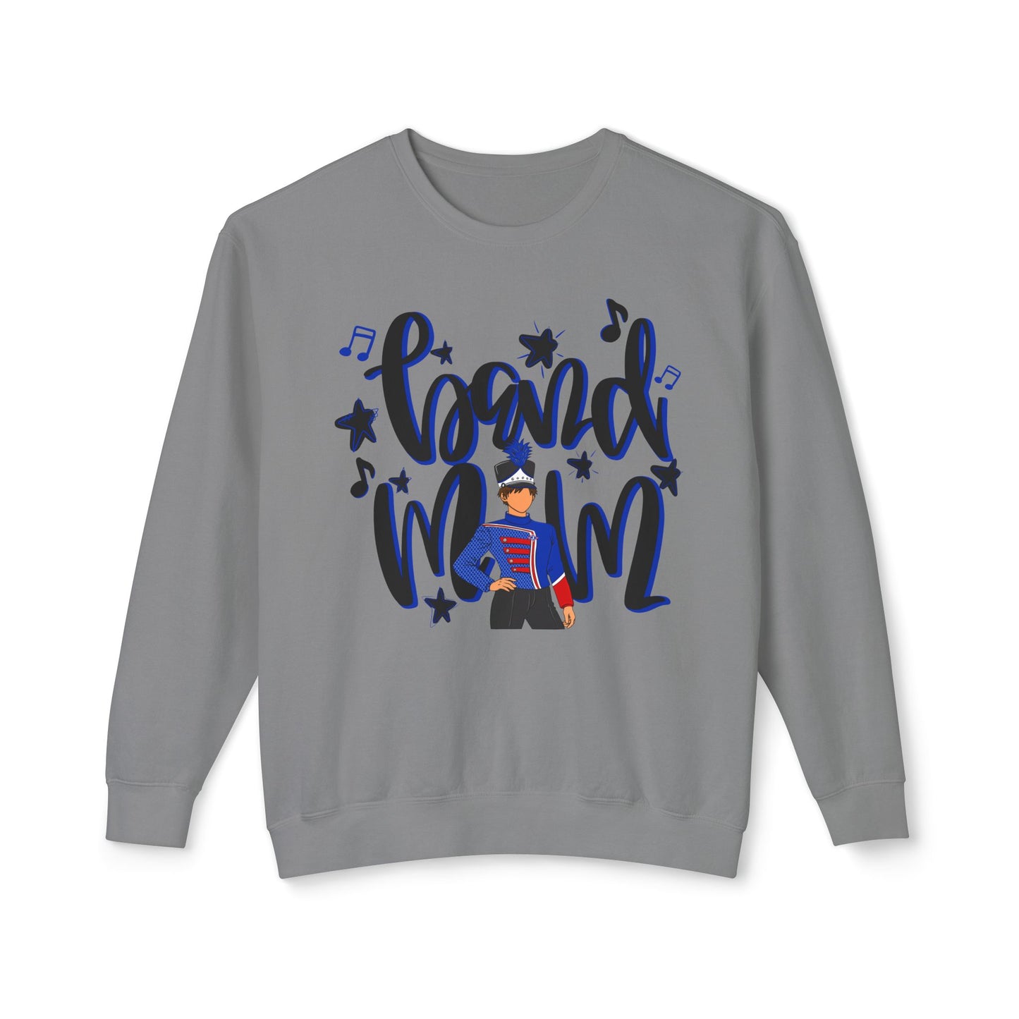 Band Mom Blue Boy Sweatshirt (Comfort Colors)