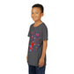 Cheer Icon Grid Youth Short Sleeve Tee