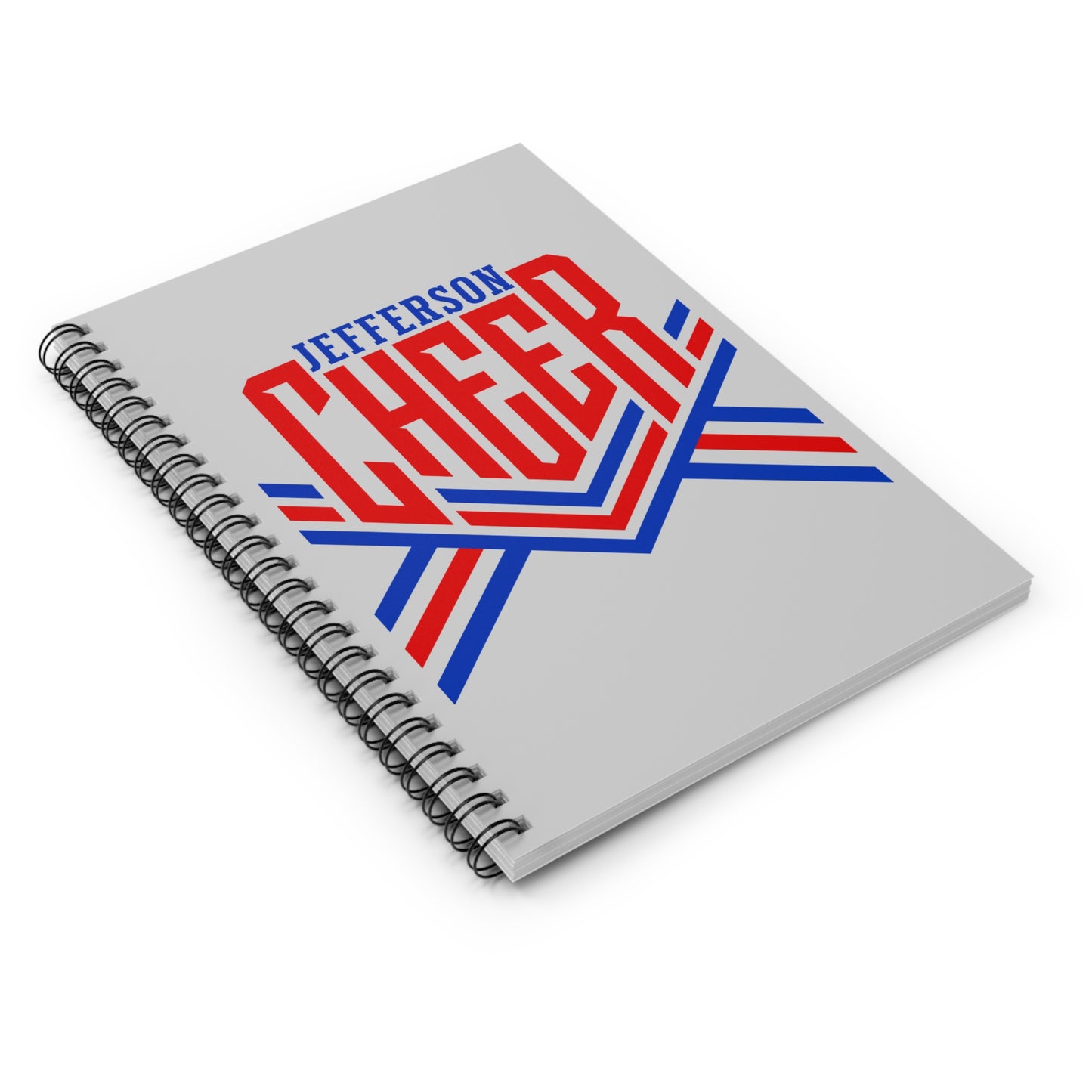 Jefferson Cheer Spiral Notebook Ruled Journal