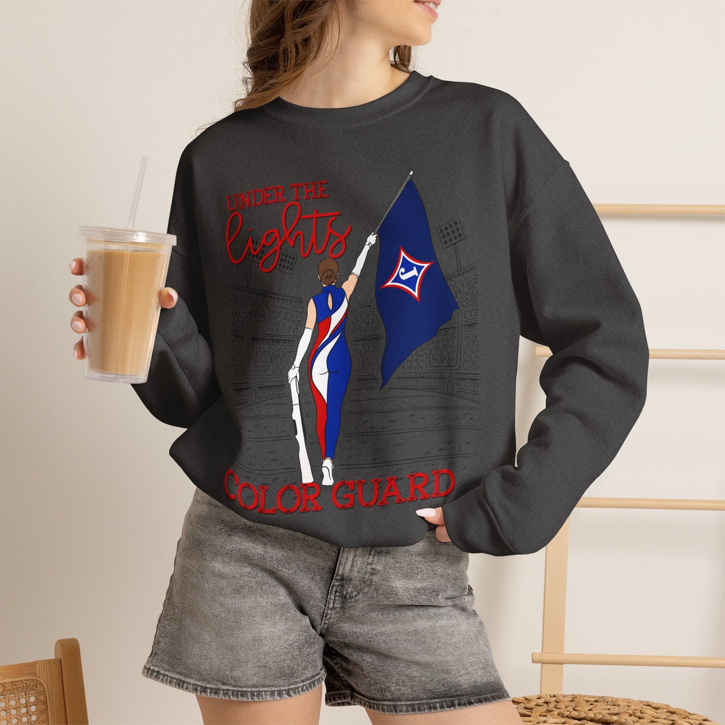 Under The Lights Color Guard Sweatshirt (Gildan)