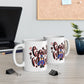 Band Mom Red Girl Ceramic Mug — 11oz & 15oz Coffee Cup