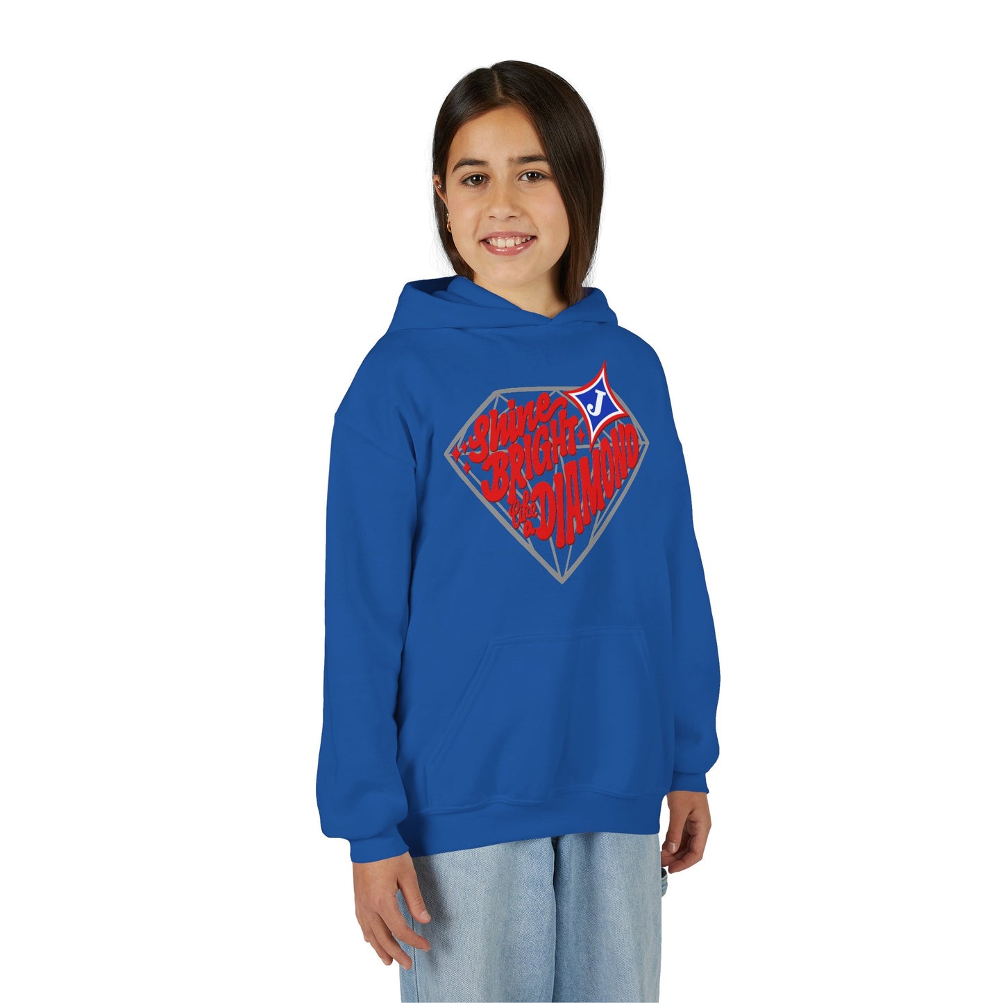 Shine Bright Like A Diamond Youth Hoodie