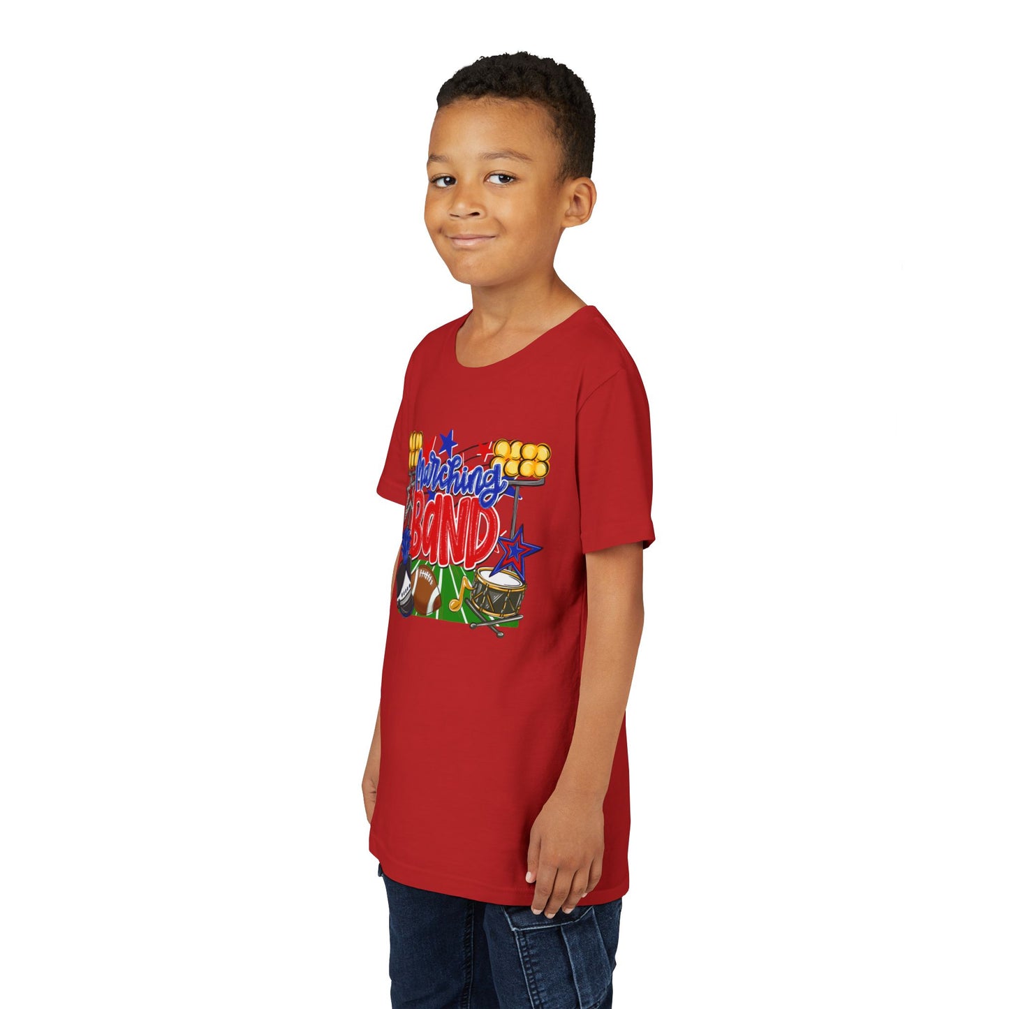 Marching Band Dragons Youth Short Sleeve Tee