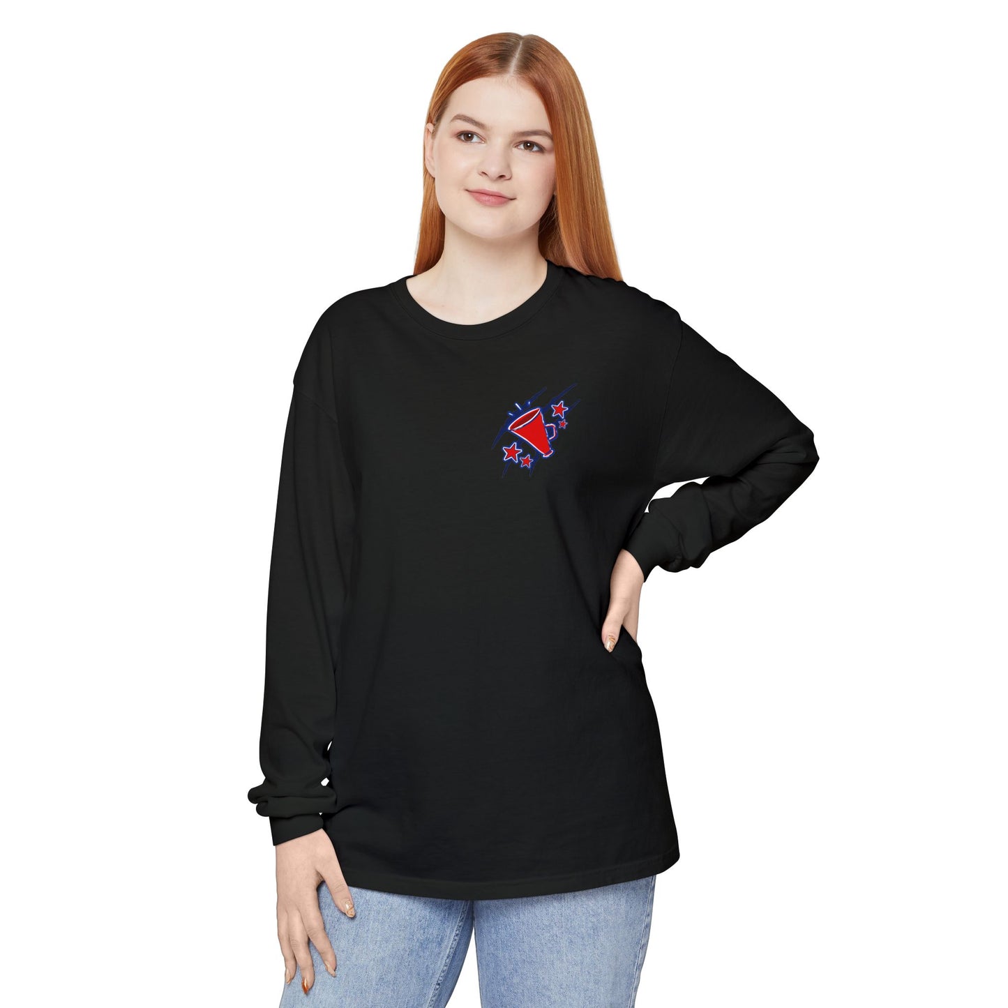 You're Gonna Hear Me Roar Long Sleeve Tee (Comfort Colors)