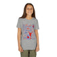 Cheer Icon Grid Youth Short Sleeve Tee