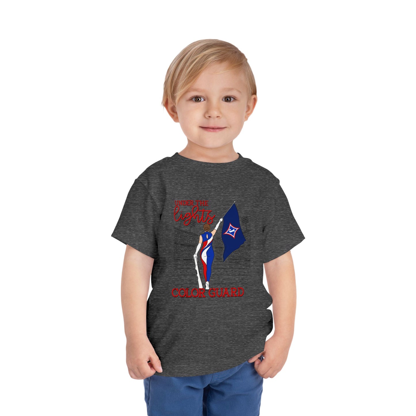 Under The Lights Color Guard Toddler Short Sleeve Tee