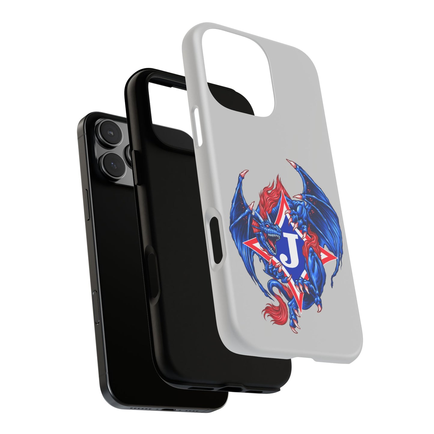 Exclusive Dragon J Personalized Tough Phone Case (Add Your Name)