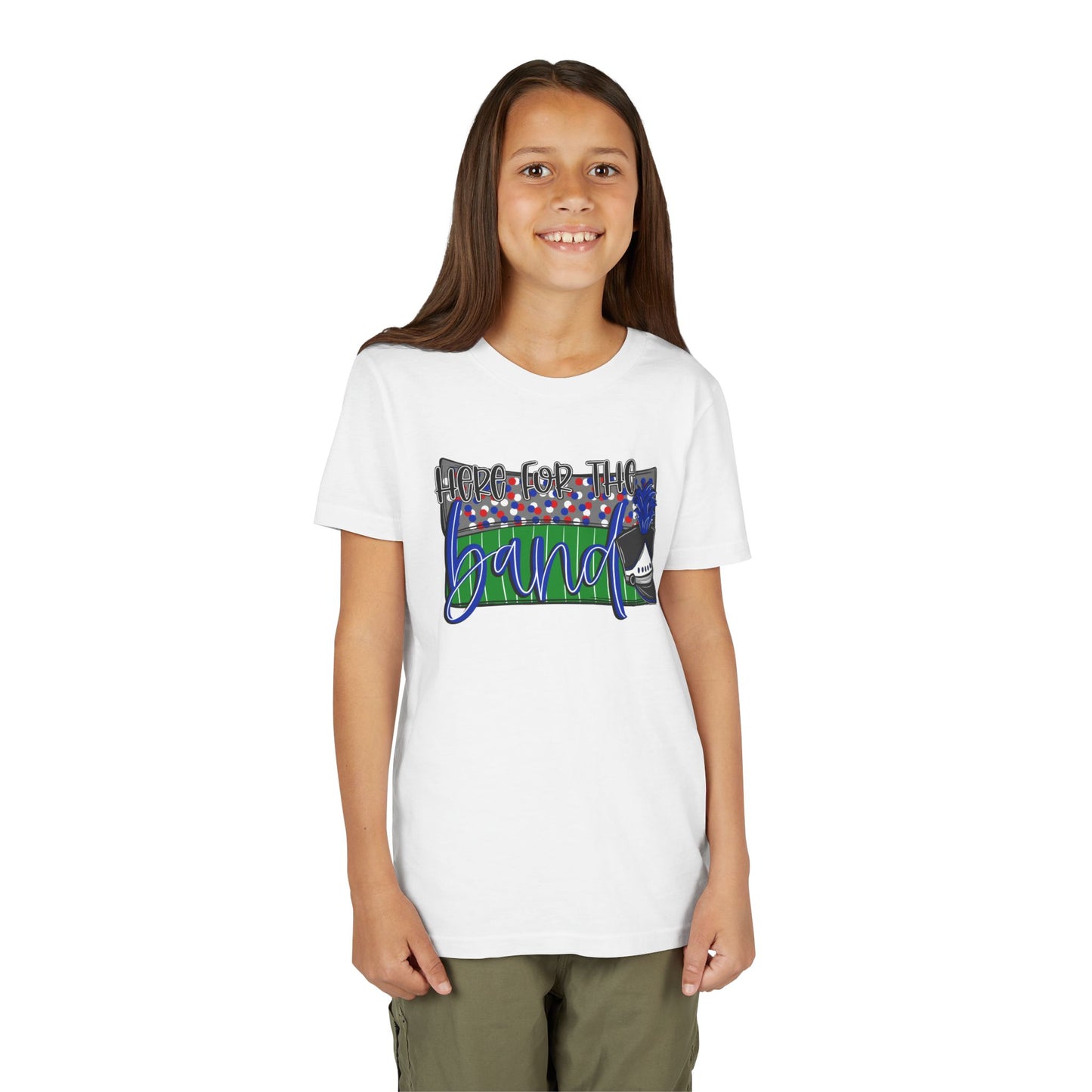 Here For The Band Youth Short Sleeve Tee