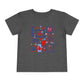 Cheer Icon Grid Toddler Short Sleeve Tee