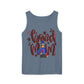 Band Mom Red Girl UnisexTank Top (Comfort Colors)