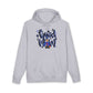 Band Mom Blue Girl Hoodie (Independent Trading Co)