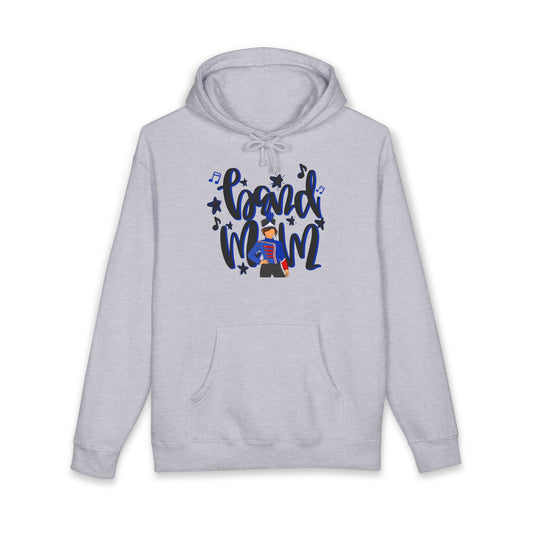 Band Mom Blue Girl Hoodie (Independent Trading Co)