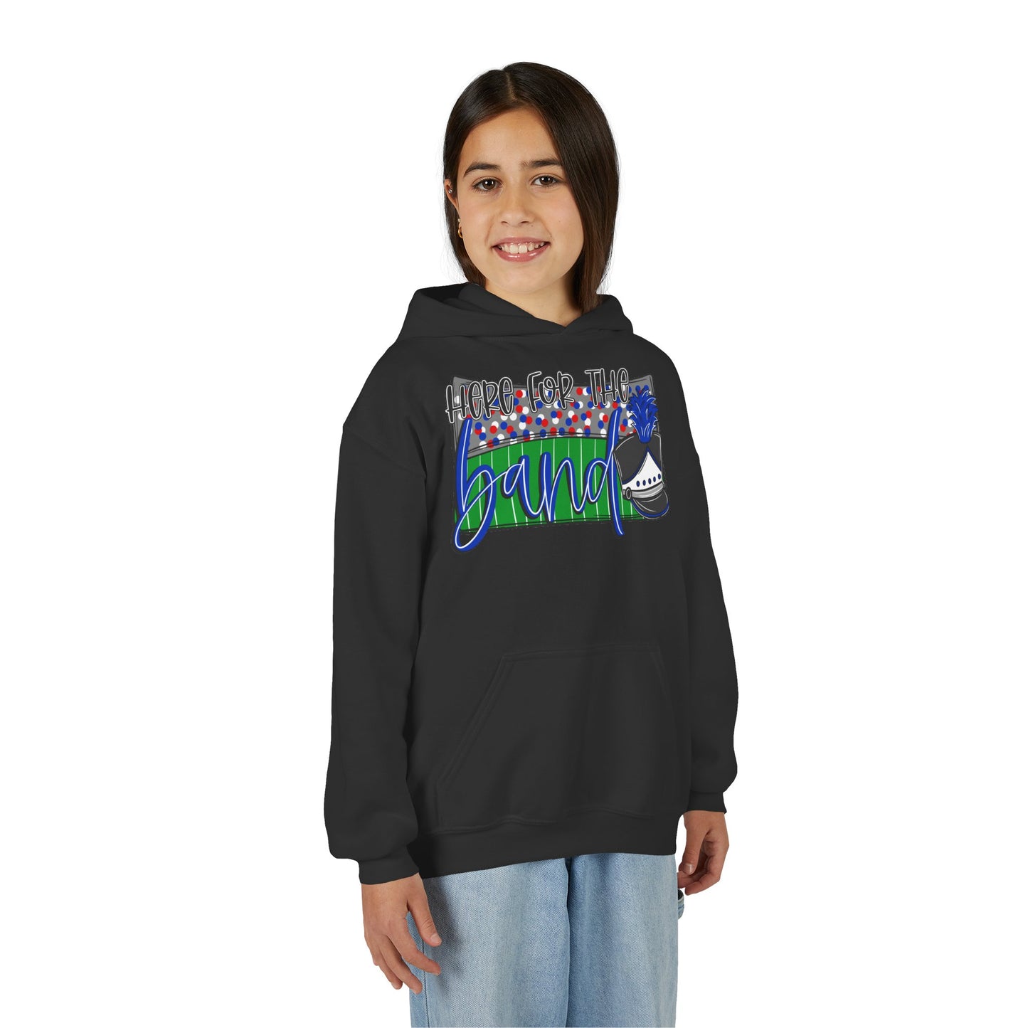 Here For The Band Youth Hoodie