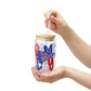 Game Day Dragons Sipper Glass — 16oz Reusable Tumbler with Bamboo Lid