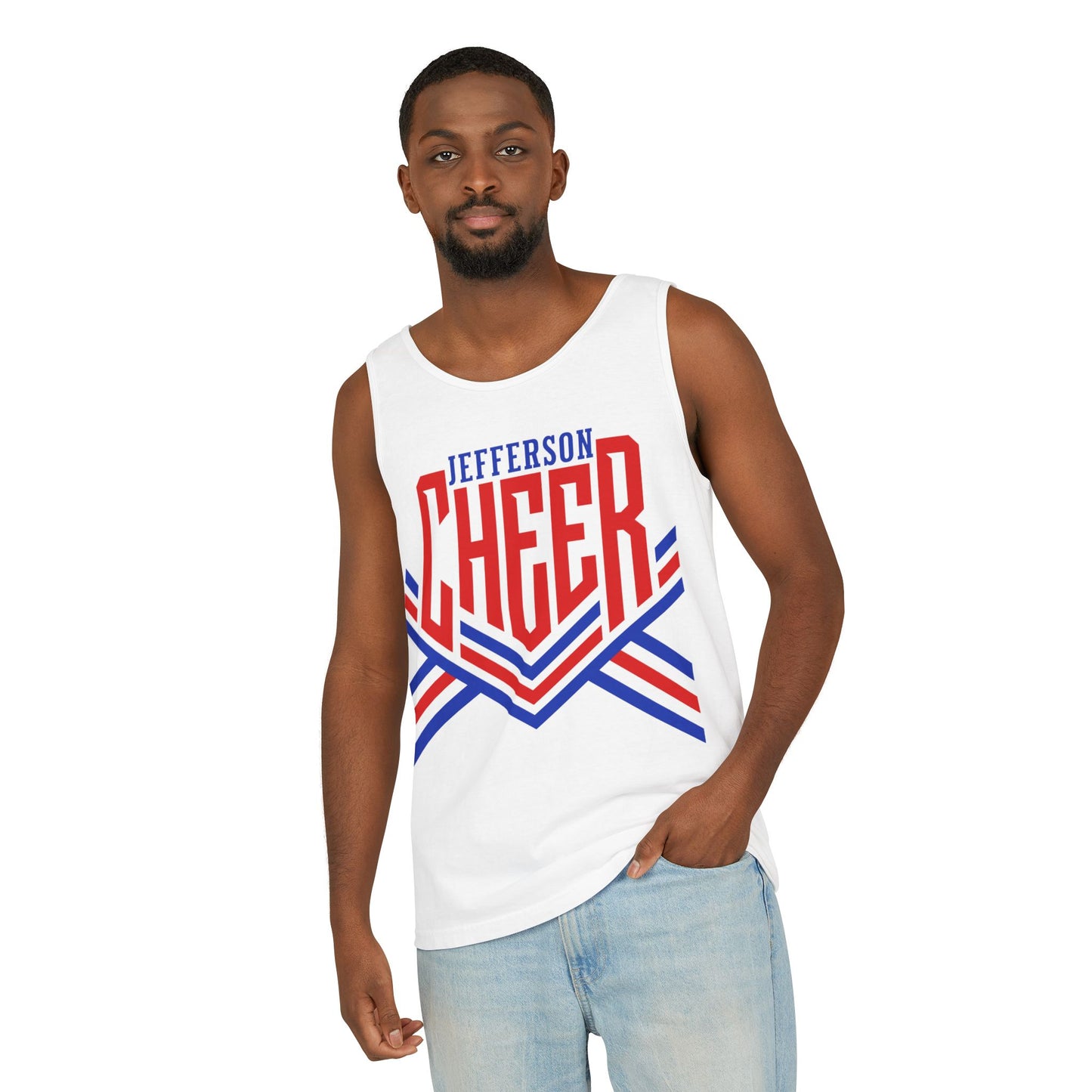 Jefferson Cheer UnisexTank Top (Comfort Colors)