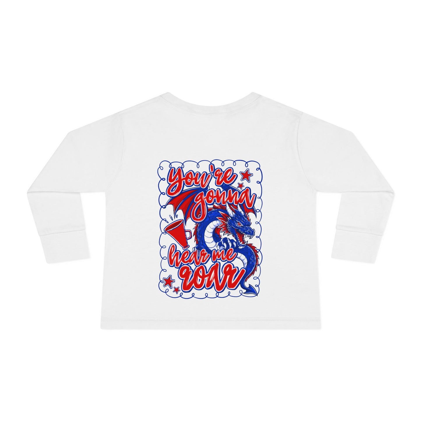 You're Gonna Hear Me Roar Toddler Long Sleeve Tee